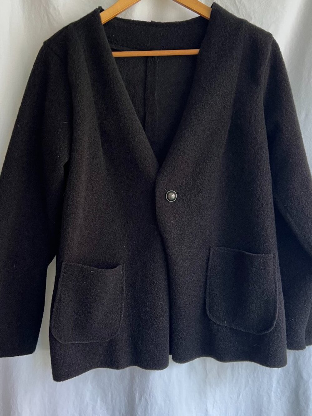 Made in Italy Black Cardigan Small